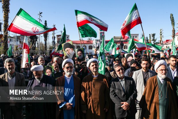 اجتماع حماسه آفرینان هشتم دی در رشت