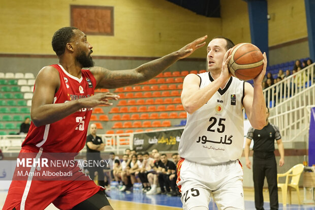 لیگ برتر بسکتبال ؛ گلنور اصفهان و شهرداری گرگان