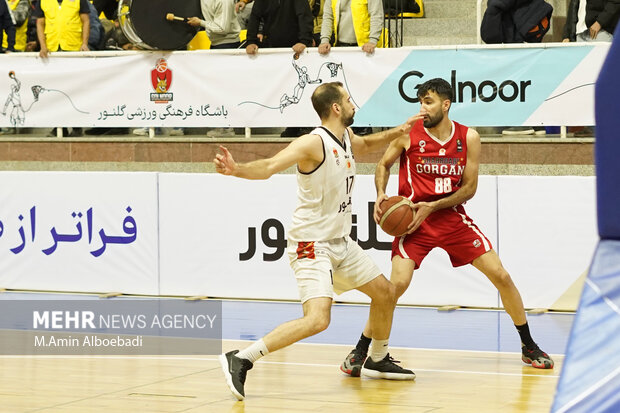 لیگ برتر بسکتبال ؛ گلنور اصفهان و شهرداری گرگان