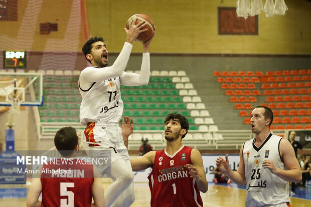 لیگ برتر بسکتبال ؛ گلنور اصفهان و شهرداری گرگان