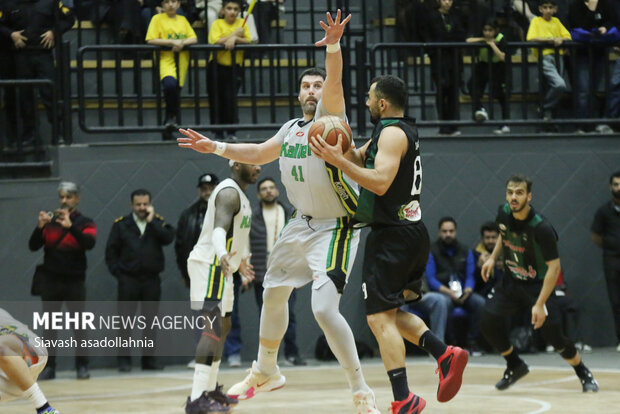 لیگ برتر بسکتبال - کاله آمل طبیعت تهران