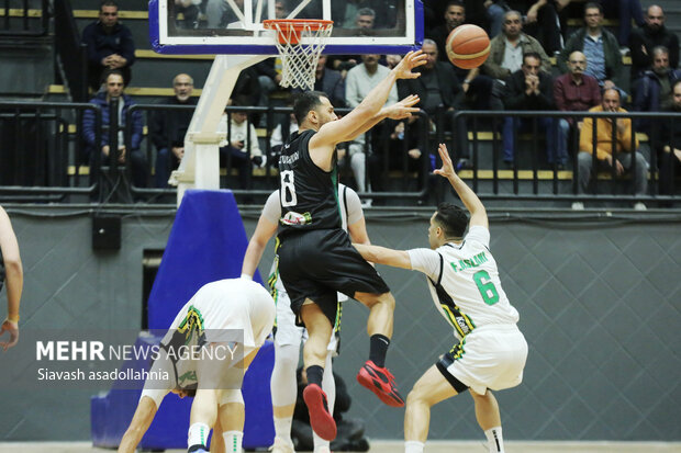 لیگ برتر بسکتبال - کاله آمل طبیعت تهران