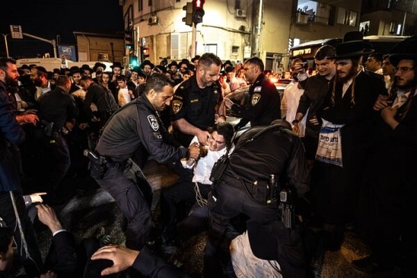 صهيونيستي،رژيم،حريديم،خدمت،گزارش،معترضان،اجباري،ارتش،نفر