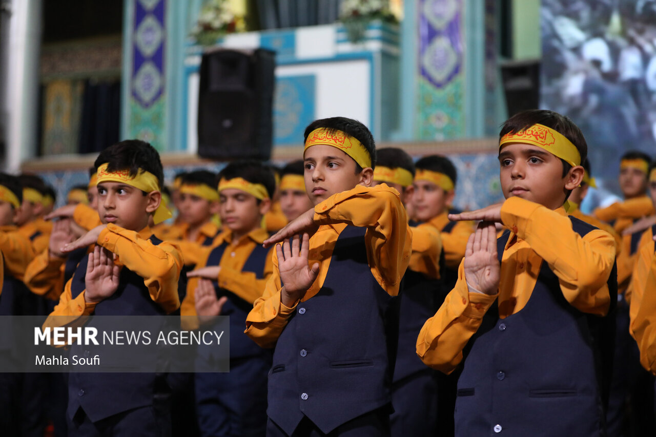 یادواره شهدای عملیات کربلای ۴ در اراک