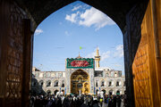 حال و هوای حرم حضرت رضا(ع) در روز ولادت امام جواد(ع)