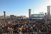 Tahran'daki 30 Aralık 2009 merasimine yoğun katılım