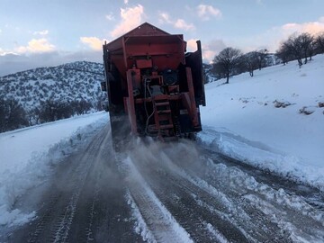 دشتی پور: ۷۷۲ کیلومترباند از جاده‌های ایلام برف‌روبی شد