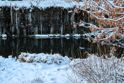 Winter scene in Urmia after snowfall