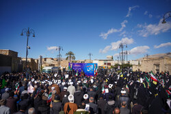 تجمع مردم شیراز در گرامیداشت سالروز حماسه ۹ دی