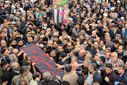 تشییع باشکوه پیکر آیت‌الله شفیعی در اهواز