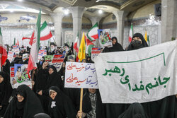 بزرگداشت حماسه ۹ دی در مدرسه فیضیه قم