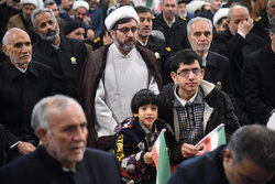 مراسم گرامیداشت یوم‌الله «نهم دی» در حرم مطهر رضوی برگزار شد