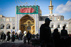 حرم مطهر حضرت رضا(ع) در آستانه ولادت امام جواد(ع)