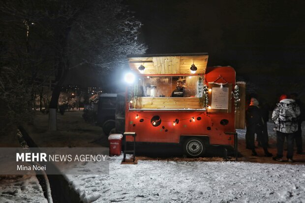 چهره تبریز زمستانی شد