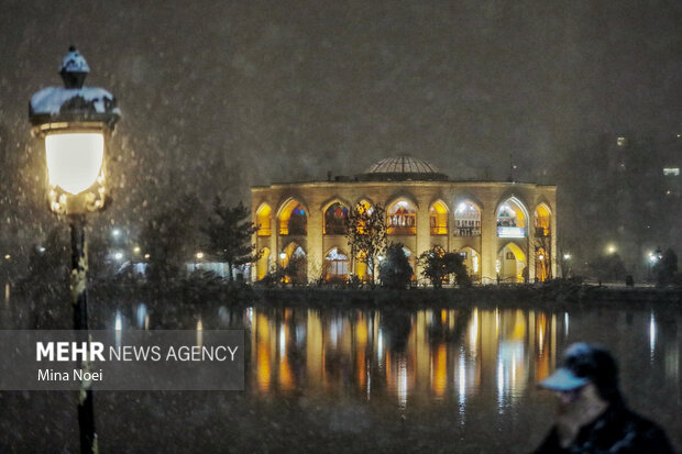 چهره تبریز زمستانی شد