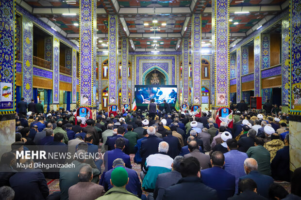 مراسم گرامیداشت حماسه ۹ دی در یزد