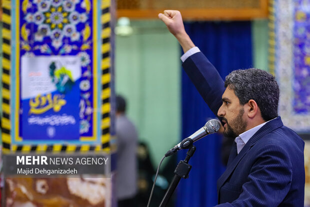 مراسم گرامیداشت حماسه ۹ دی در یزد