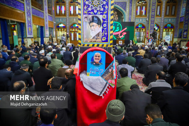 مراسم گرامیداشت حماسه ۹ دی در یزد