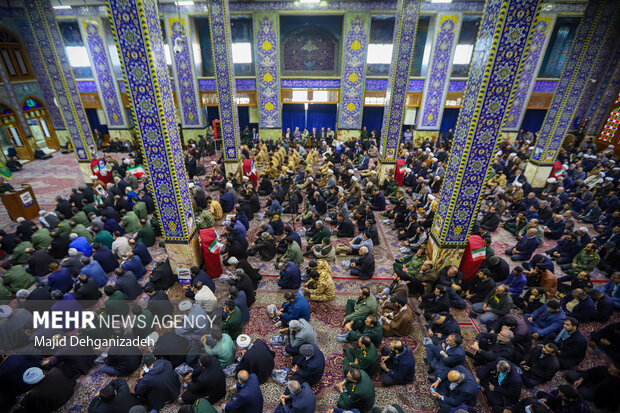 مراسم گرامیداشت حماسه ۹ دی در یزد