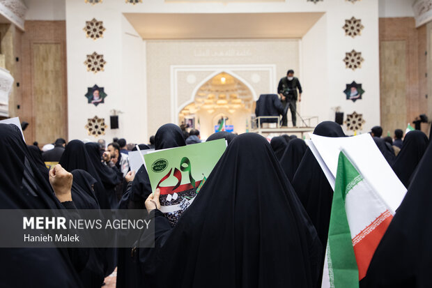 گرامیداشت حماسه نهم دی‌ در مصلی وحدت گرگان