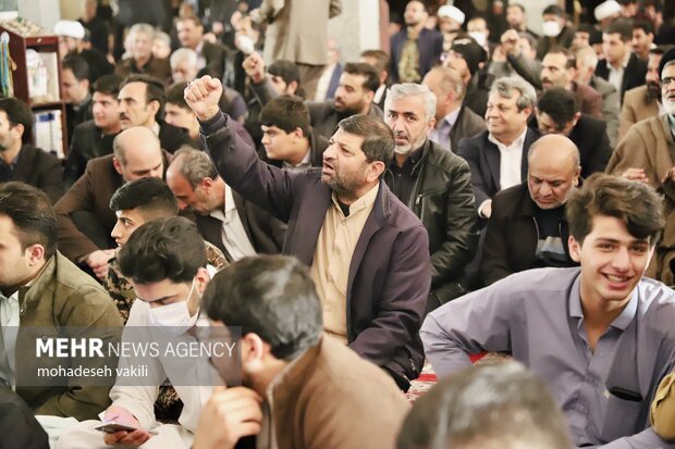 مراسم گرامیداشت حماسه ۹ دی در زاهدان