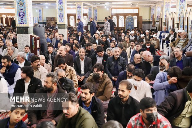 مراسم گرامیداشت حماسه ۹ دی در زاهدان