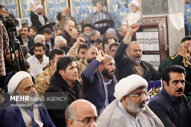 مراسم گرامیداشت حماسه ۹ دی در زاهدان