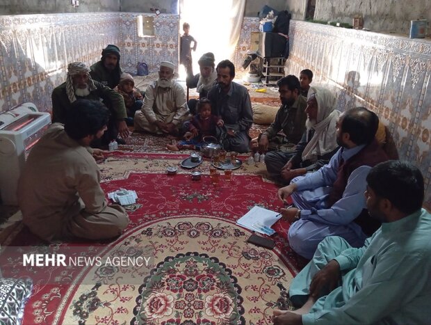 خدمت رایگان دامپزشکی به عشایر روستای ایرندگان خاش