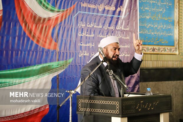 مراسم گرامیداشت حماسه ۹ دی در زاهدان