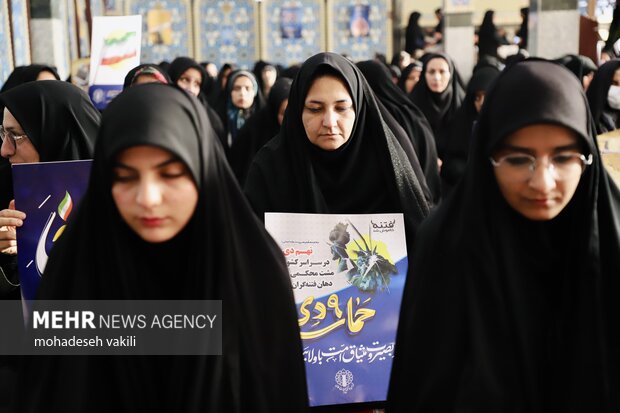 مراسم گرامیداشت حماسه ۹ دی در زاهدان