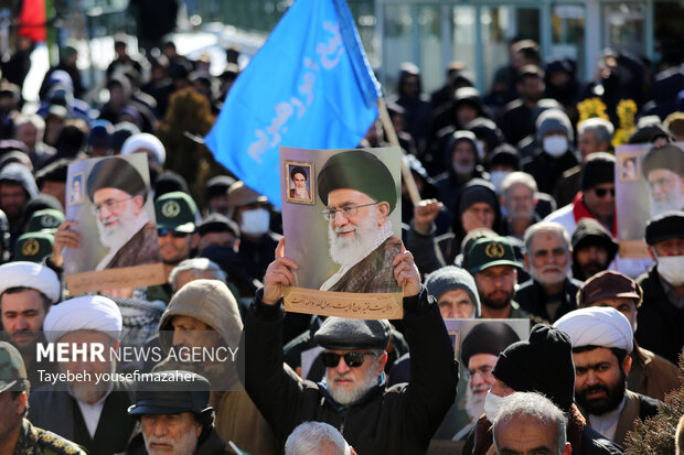 بزرگداشت حماسه 9 دی در همدان