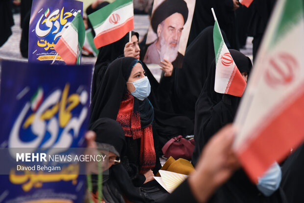 اجتماع یوم الله 9دی در مشهد