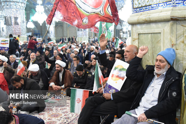 اجتماع یوم الله 9دی در مشهد