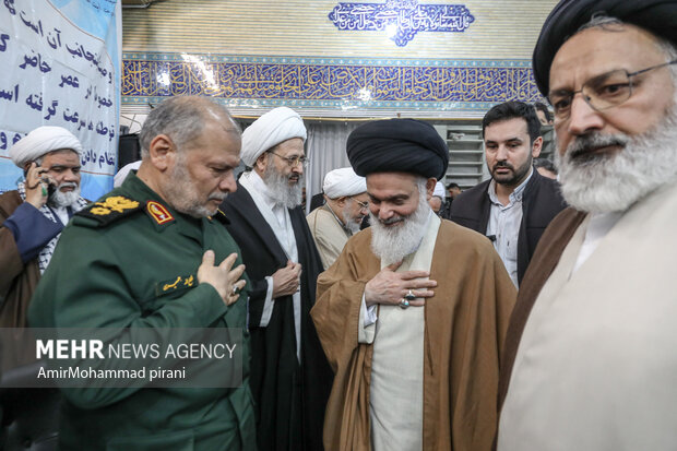 بزرگداشت حماسه 9 دی در مدرسه فیضیه قم