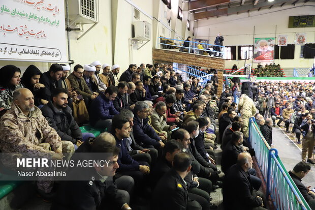 مراسم بزرگداشت حماسه نهم دی در سنندج