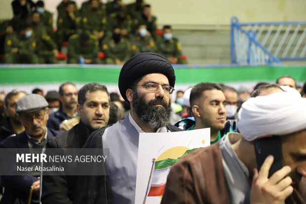 مراسم بزرگداشت حماسه نهم دی در سنندج