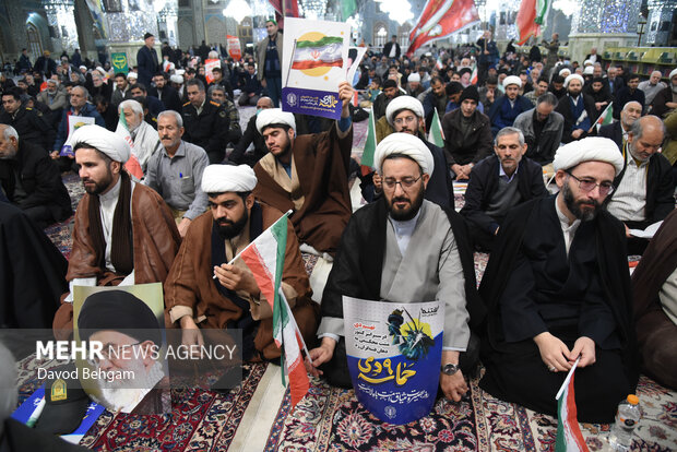 اجتماع یوم الله 9دی در مشهد