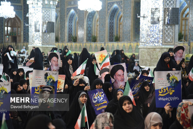 اجتماع یوم الله 9دی در مشهد