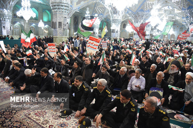 اجتماع یوم الله 9دی در مشهد