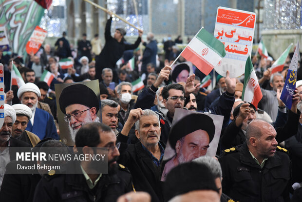 اجتماع یوم الله 9دی در مشهد