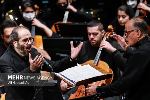 اجرای سمفونی «ایران مرد»