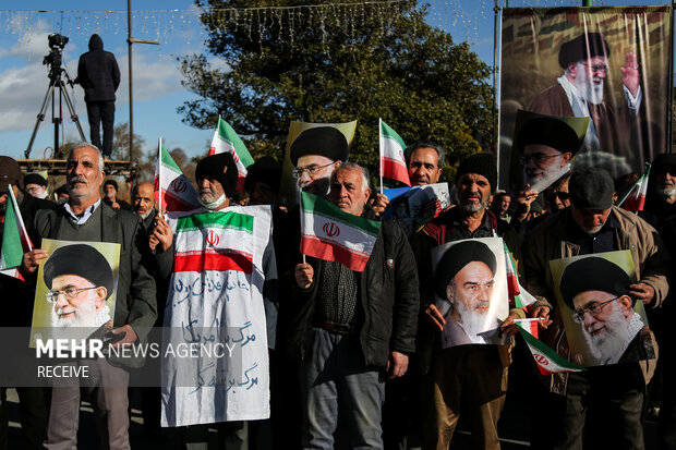 بزرگداشت حماسه ۹ دی در اصفهان