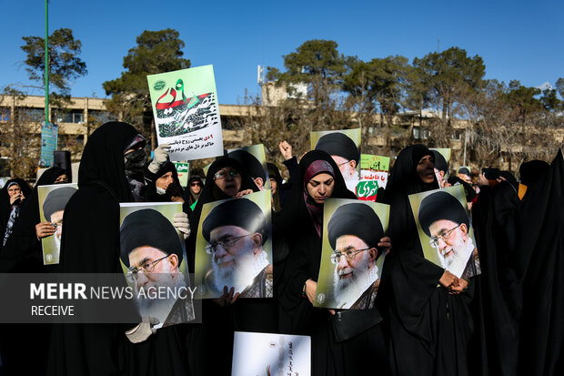 بزرگداشت حماسه ۹ دی در اصفهان