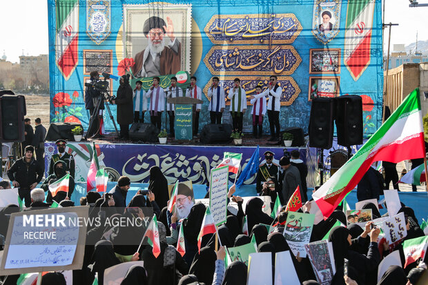 بزرگداشت حماسه ۹ دی در اصفهان