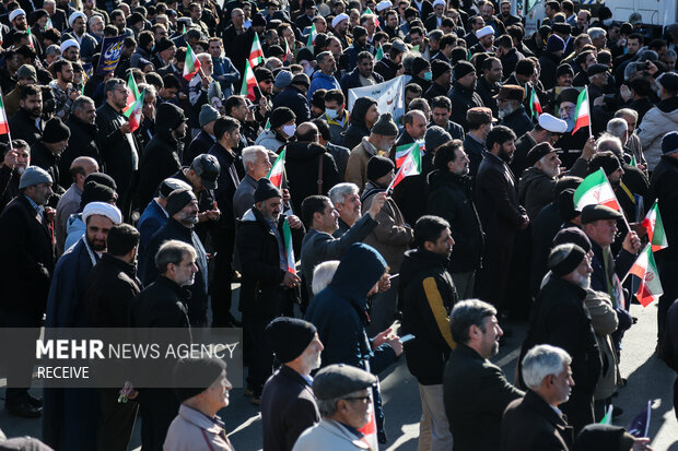 بزرگداشت حماسه ۹ دی در اصفهان