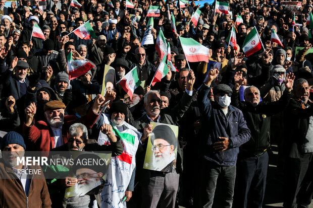 بزرگداشت حماسه ۹ دی در اصفهان