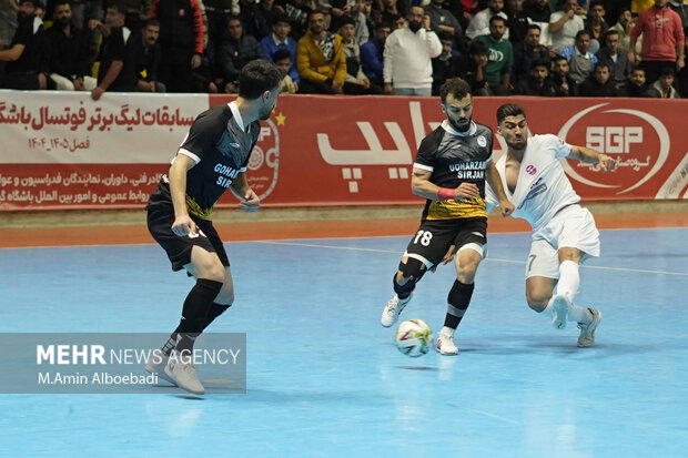 لیگ برتر فوتسال ؛ گیتی پسند اصفهان و گهر زمین سیرجان