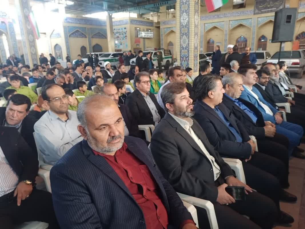 مراسم بزرگداشت ۹ دی در برازجان برگزار شد