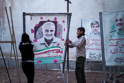 آماده سازی مواکب مردمی ششمین سالگرد شهادت سردار سلیمانی در کرمان