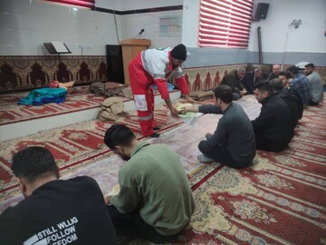 امدادرسانی هلال احمر کردستان به پنج هزار نفر حادثه دیده در برف و کولاک